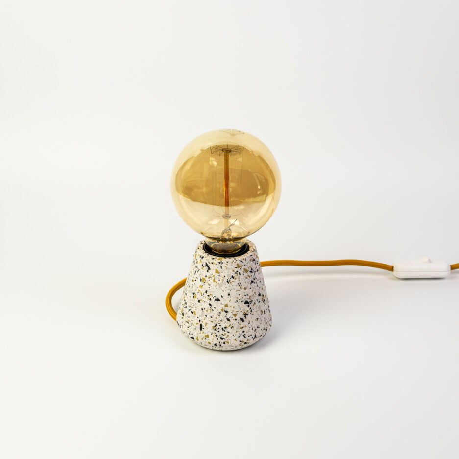 Terrazzo table lamp Μωσαϊκό επιτραπέζιο φωτιστικό