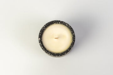 Dillu Terrazzo Candle pot- top view