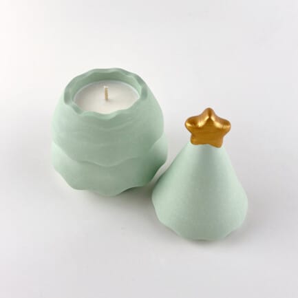christmas tree candle