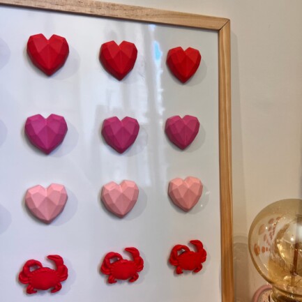 hearts magnets