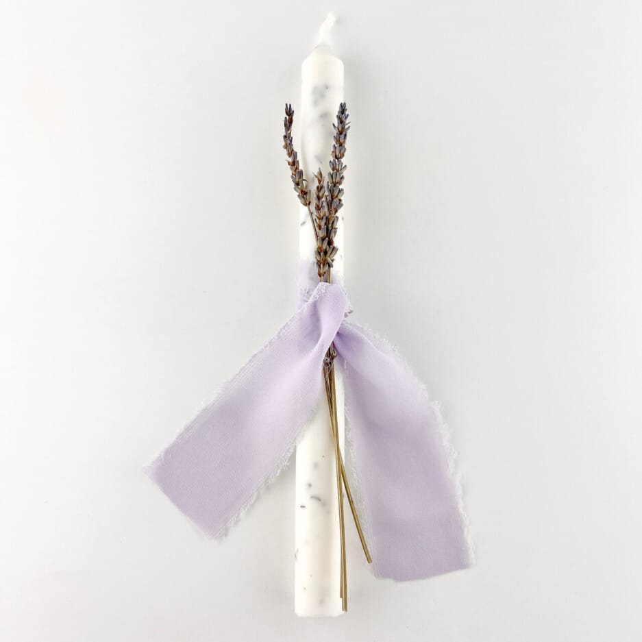 lavender λαμπάδα
