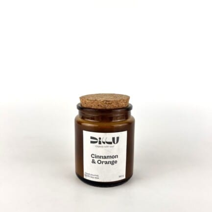 κερί cinammon & orange