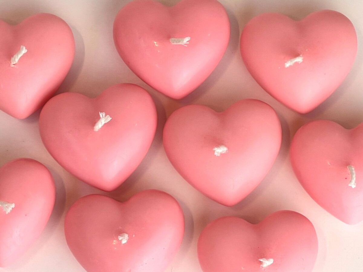 love, valentines, candles