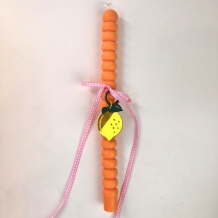 λαμπάδα λεμονάκι